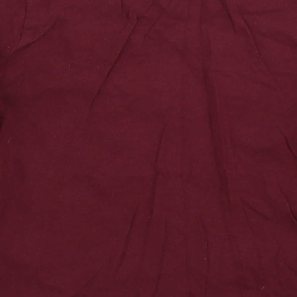 Primark Boys Purple   Basic T-Shirt Size 7-8 Years  - harry potter