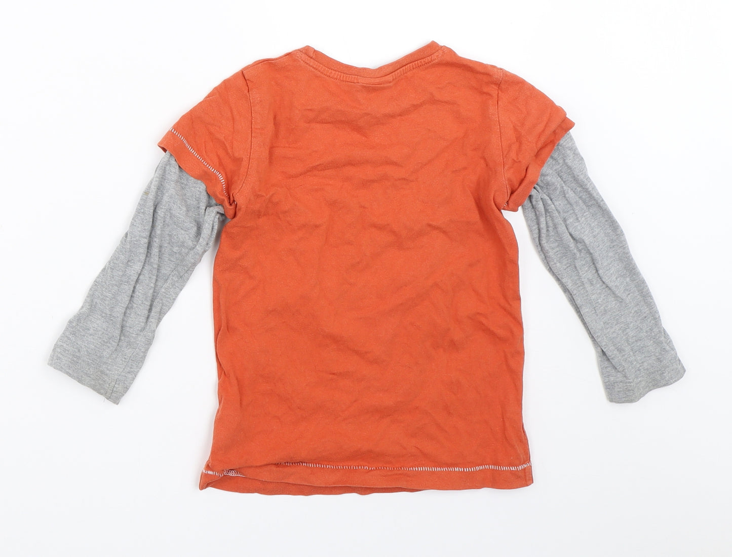 NEXT Boys Orange   Basic T-Shirt Size 3 Years  - lego star wars