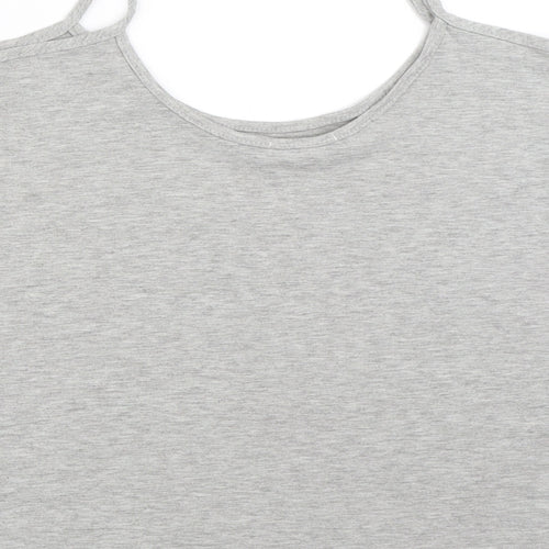 Miss Blush Womens Grey   Camisole Tank Size M