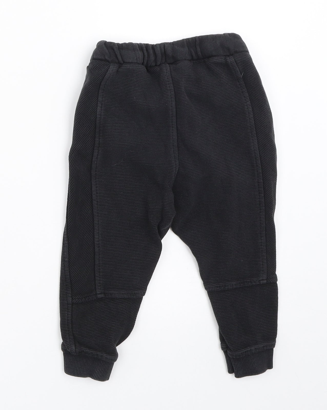 Zara Boys Black   Jogger Trousers Size 18-24 Months