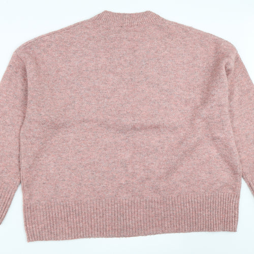New Look Womens Pink   Pullover Jumper Size M