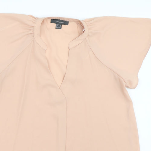 Primark Womens Pink   Basic Blouse Size 10