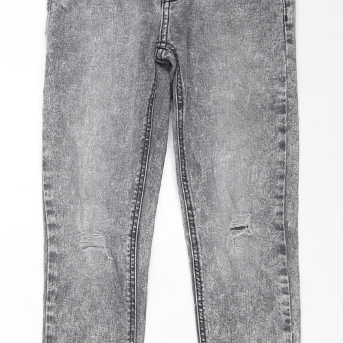 NEXT Girls Grey   Skinny Jeans Size 9 Months