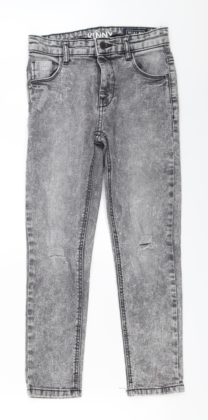 NEXT Girls Grey   Skinny Jeans Size 9 Months