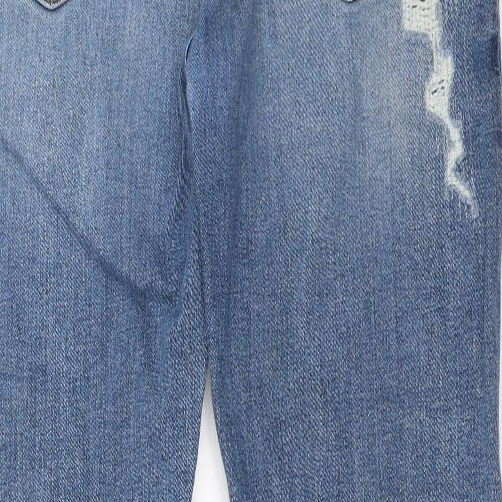 Zara Mens Blue  Denim Straight Jeans Size 44 L29 in