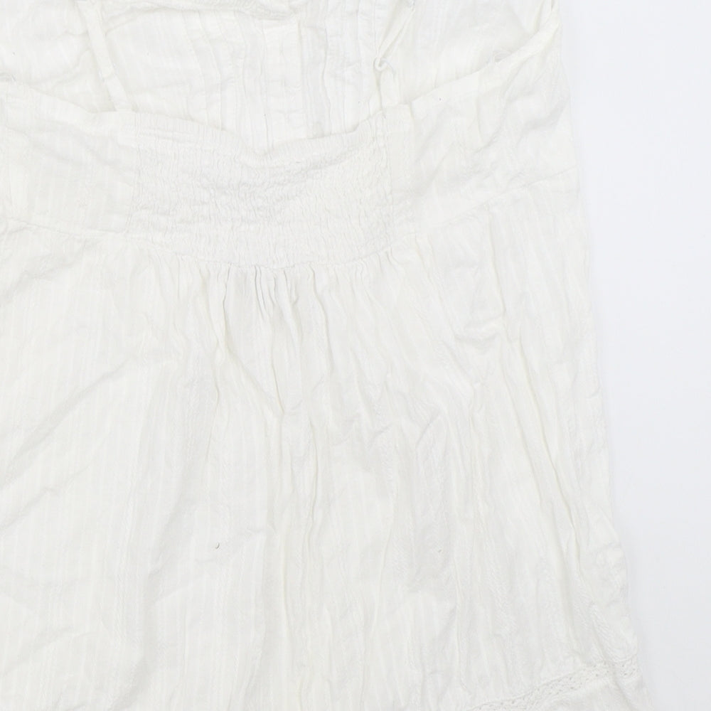 TU Womens White   Camisole Blouse Size 12