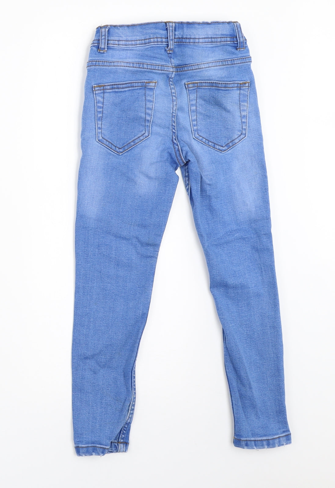 Primark Girls Blue   Skinny Jeans Size 5-6 Years