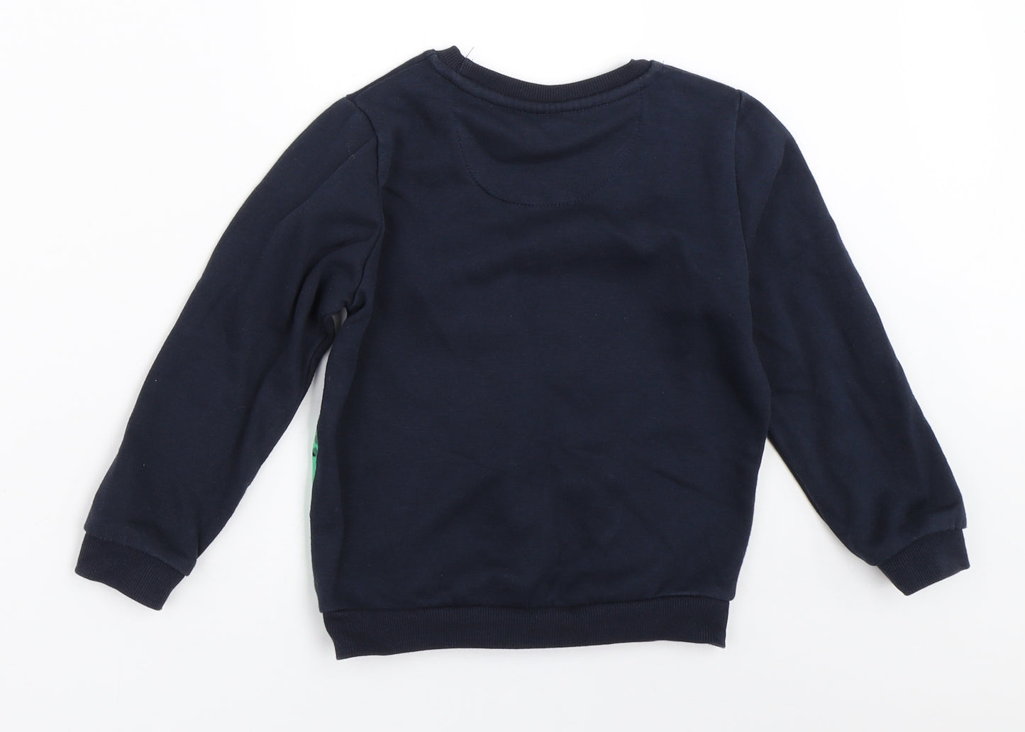 Primark Boys Blue   Pullover Sweatshirt Size 5-6 Years