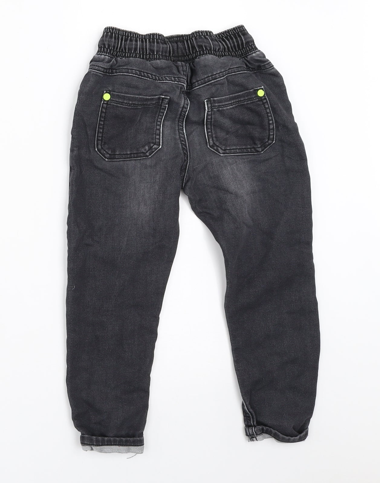 George Boys Grey   Straight Jeans Size 4-5 Years