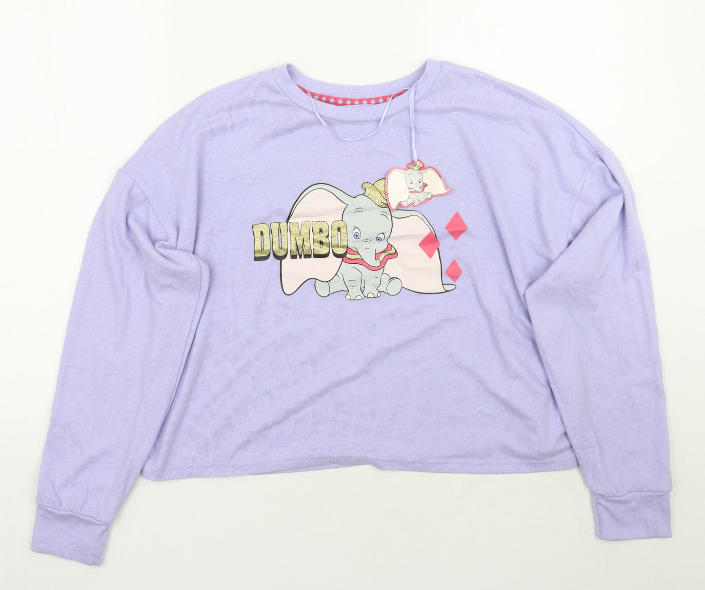 Primark Womens Purple   Pullover Jumper Size 14  - Dumbo