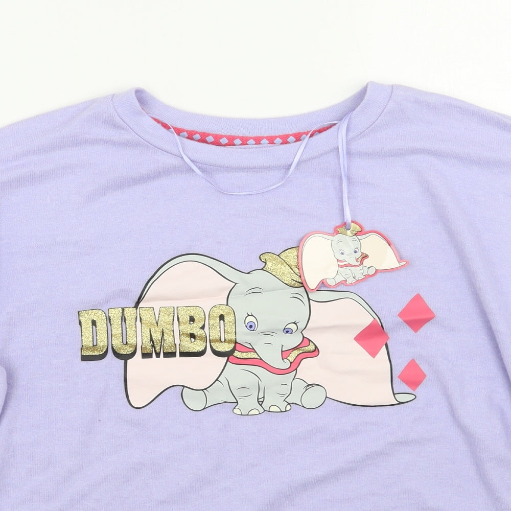 Primark Womens Purple   Pullover Jumper Size 14  - Dumbo