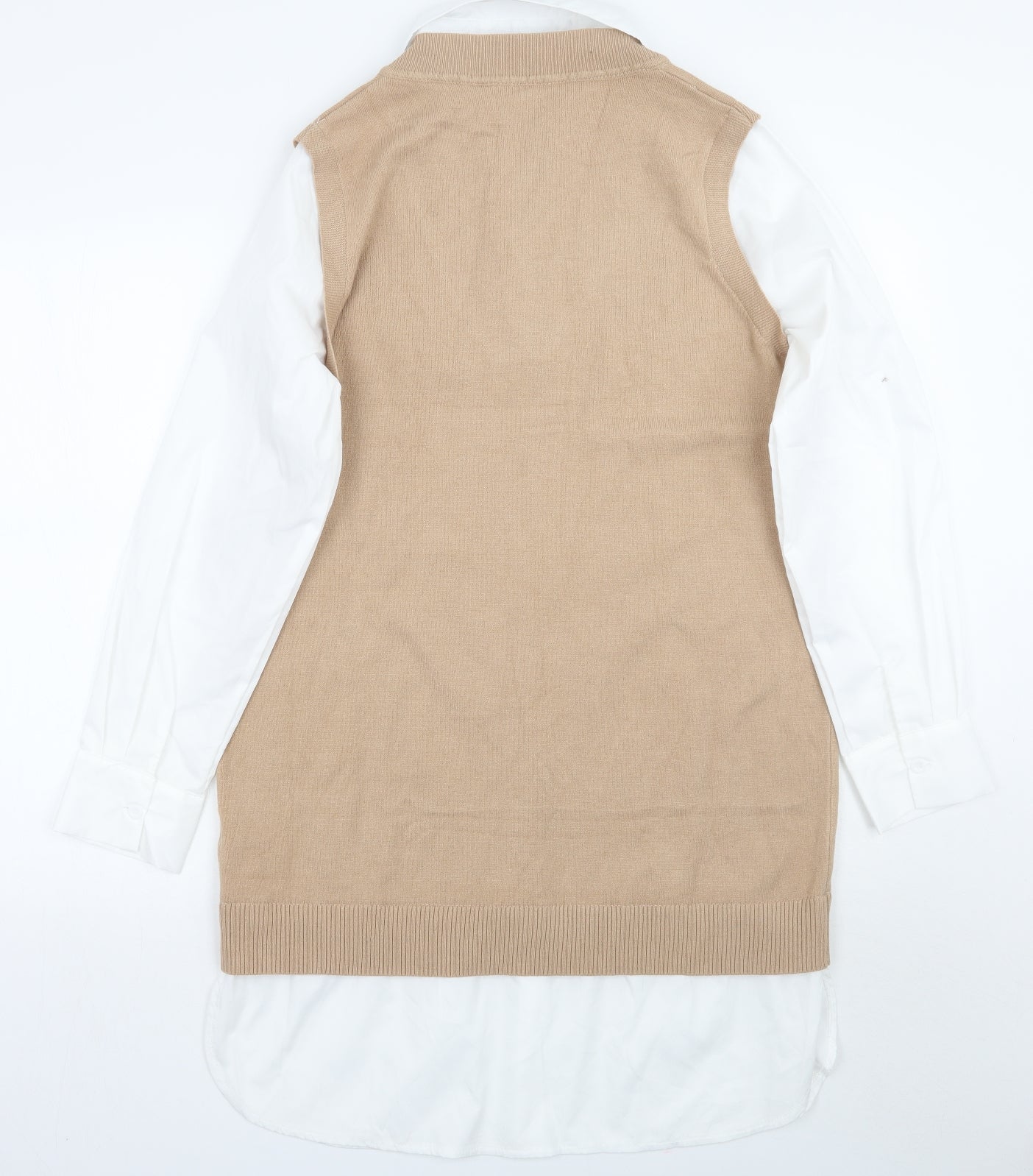 Newlook Womens Brown   Shirt Dress  Size 14