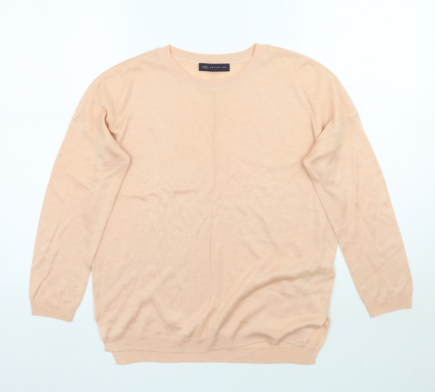 Marks and Spencer Womens Pink   Pullover Jumper Size M