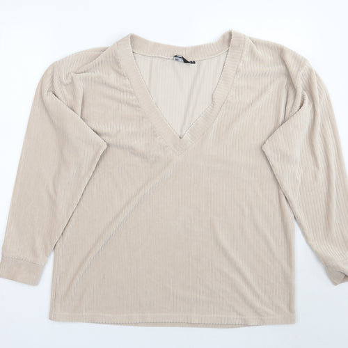 ASOS Womens Beige   Pullover Jumper Size 12