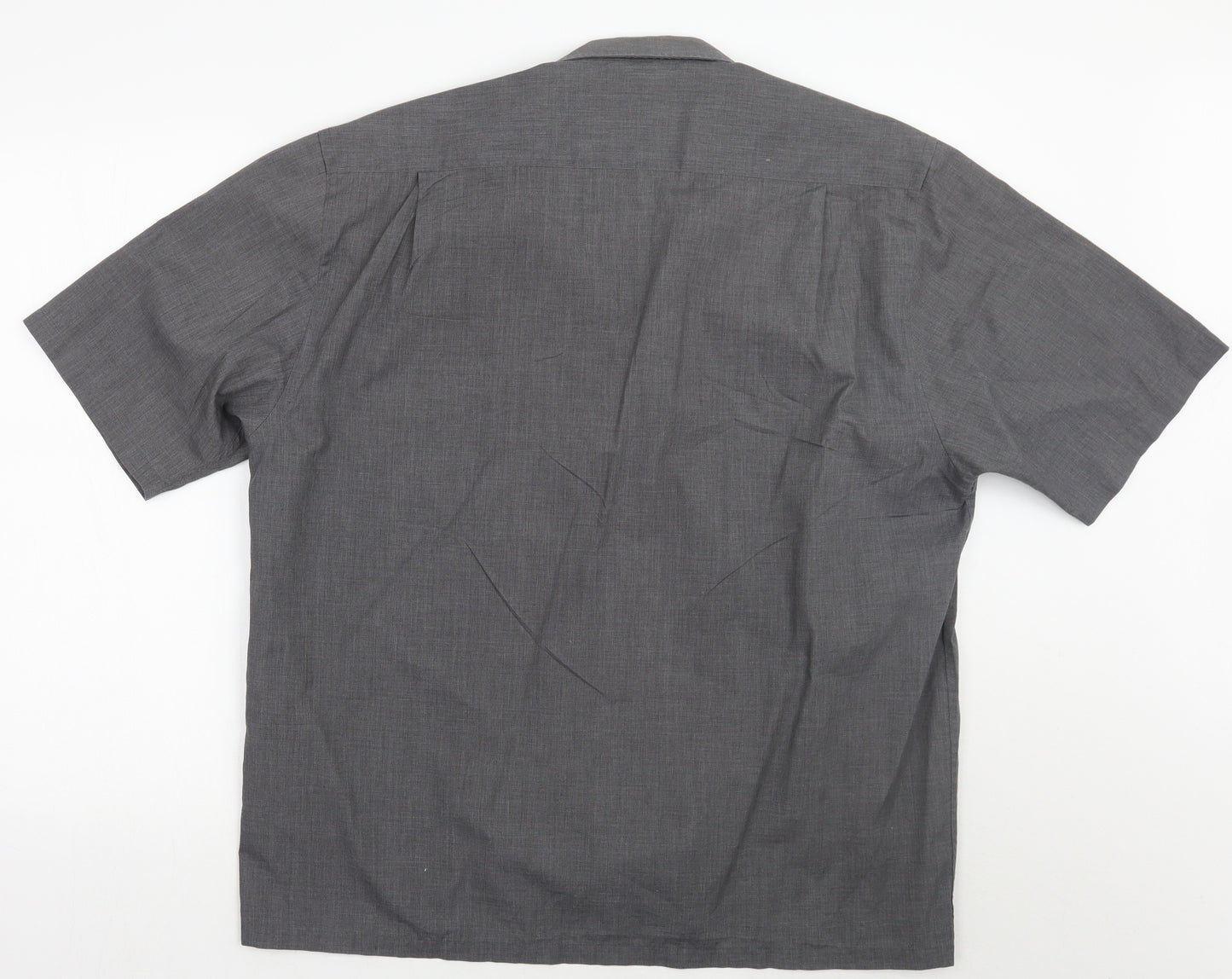 George Mens Grey    Button-Up Size L