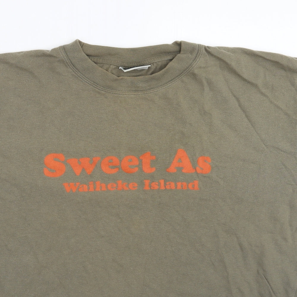 180 classics Mens Green    T-Shirt Size L