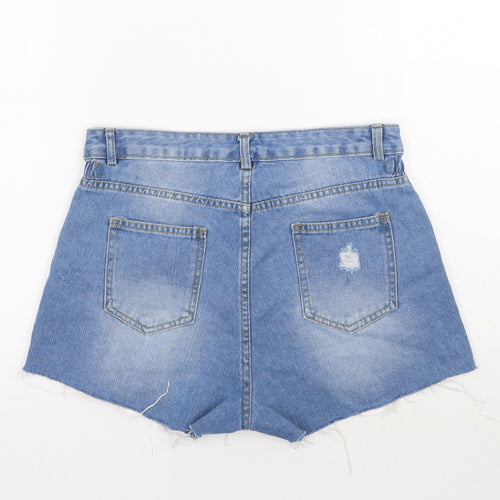 Preworn Womens Blue   Hot Pants Shorts Size M