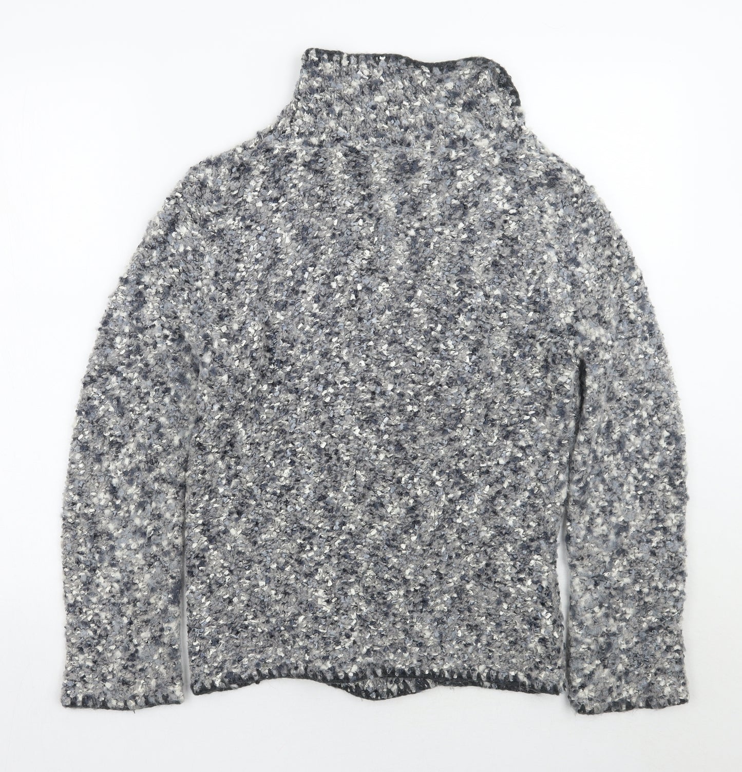 Per Una Womens Grey   Cardigan Jumper Size M