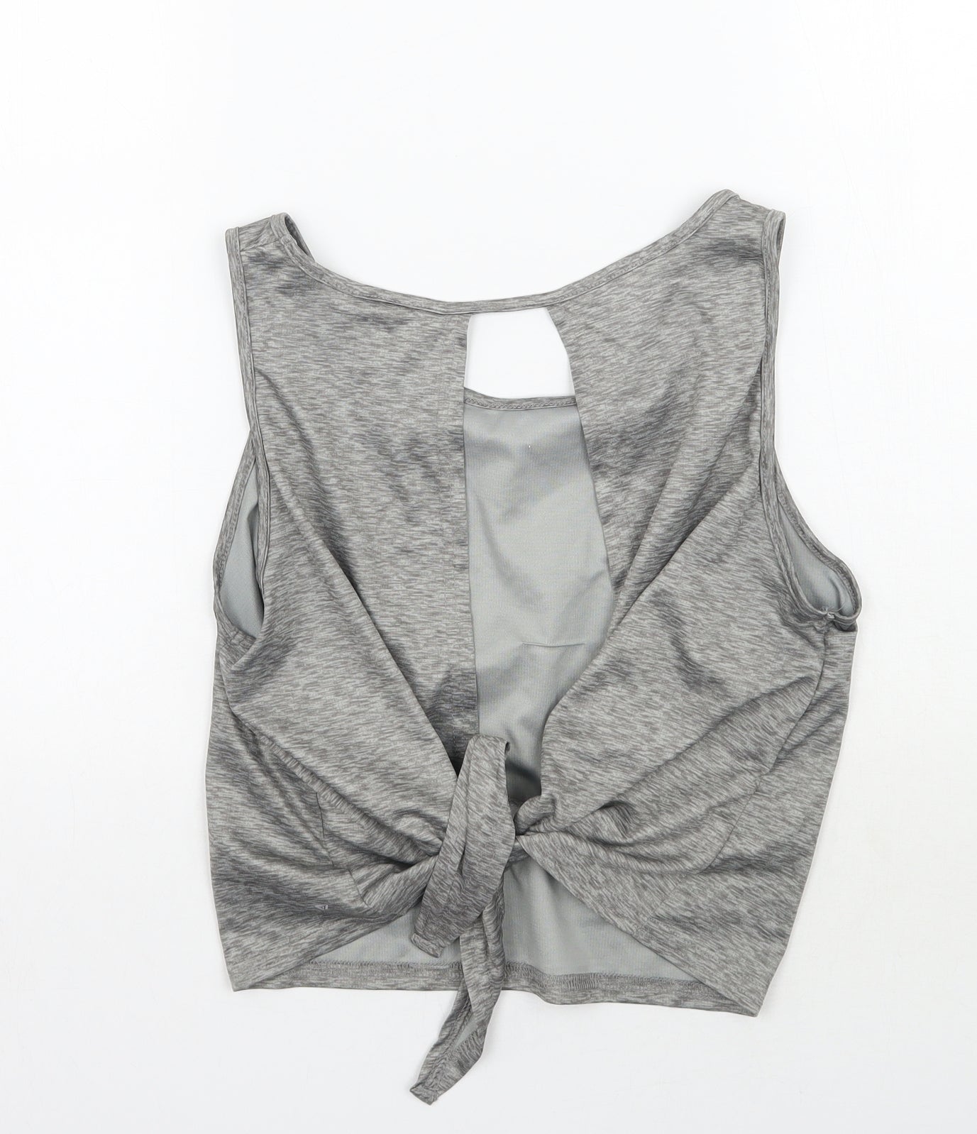 Workout Womens Grey   Basic Tank Size 8