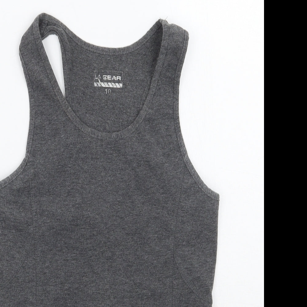 Le gear Womens Grey   Basic Tank Size 10