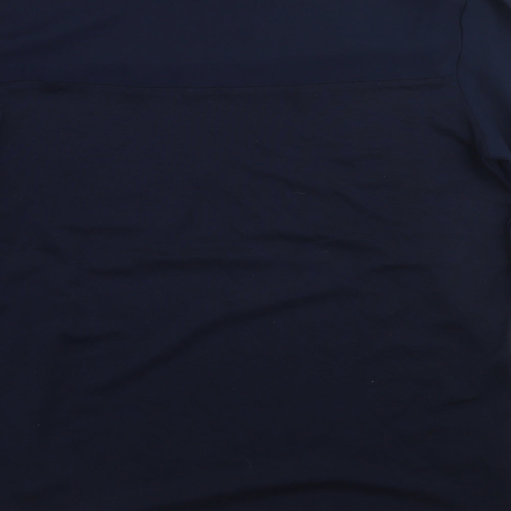 Warehouse Womens Blue   Basic Blouse Size 12