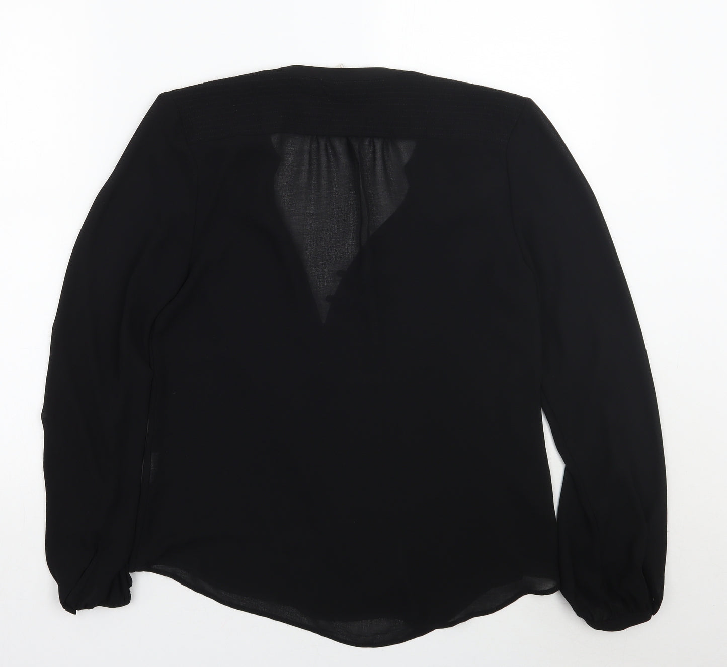 Espirit Womens Black   Basic Blouse Size 8