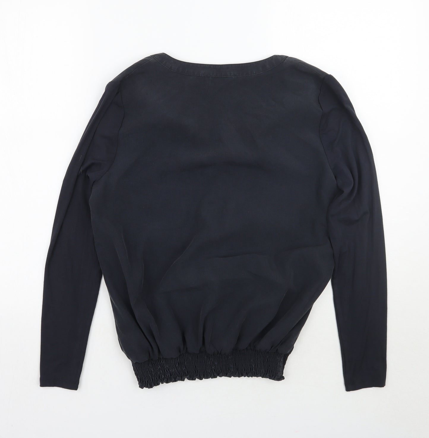 Mint Velvet Womens Grey   Basic Blouse Size 10