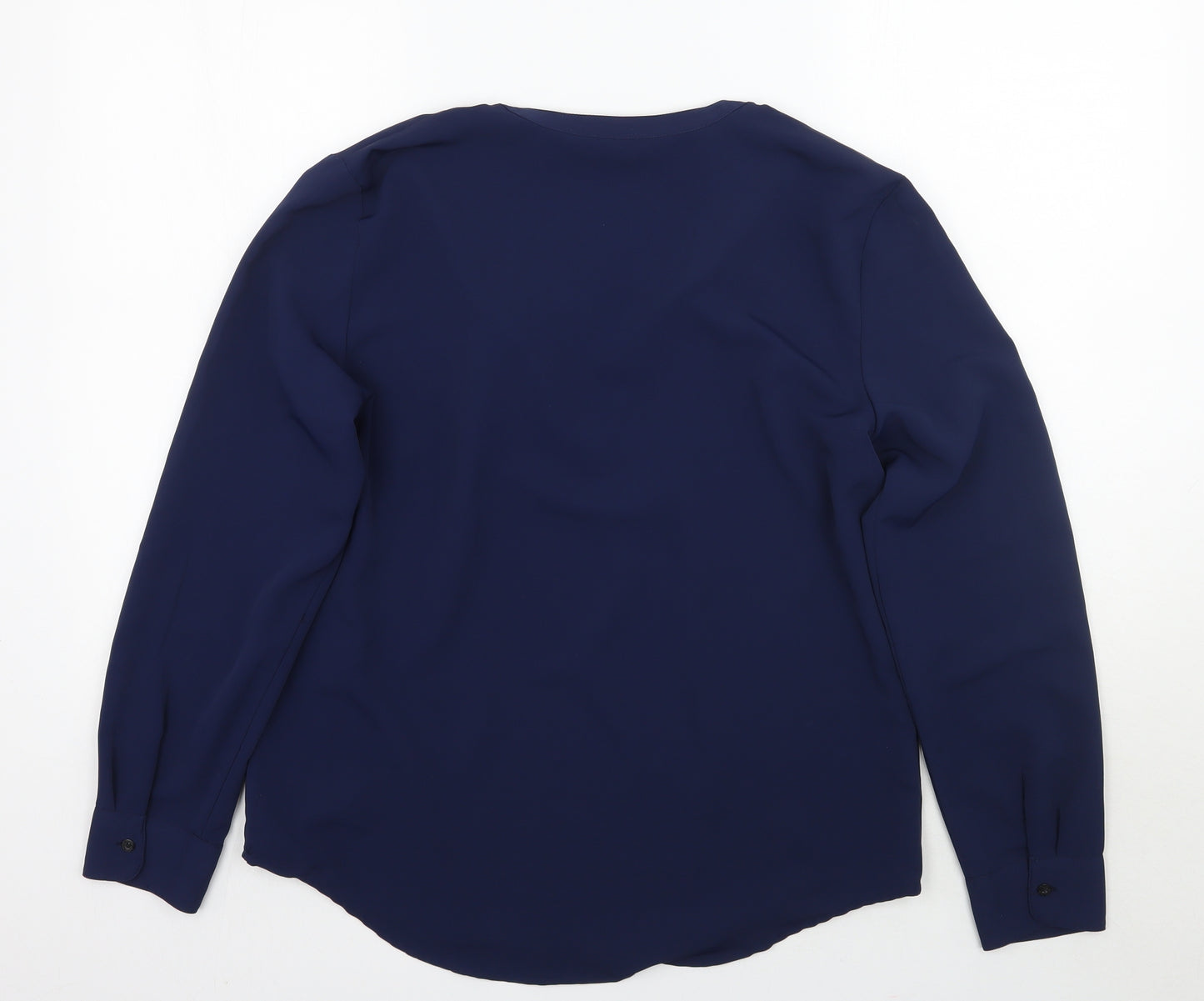 Ralph Lauren Womens Blue   Basic Blouse Size M