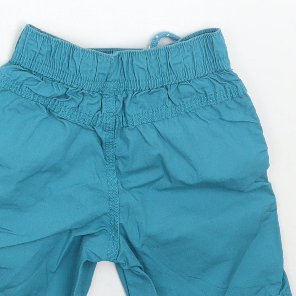 M&Co Boys Blue   Cropped Trousers Size 18-24 Months