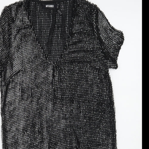 Missguided Womens Black   A-Line  Size 6
