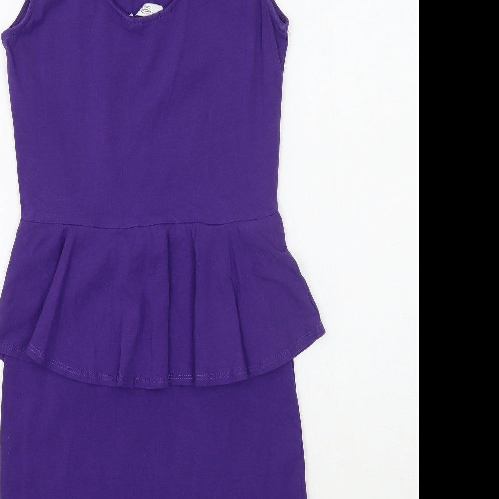 Newlook Womens Purple   A-Line  Size 12