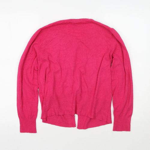 Marks and Spencer Womens Pink   Cardigan Jumper Size 14
