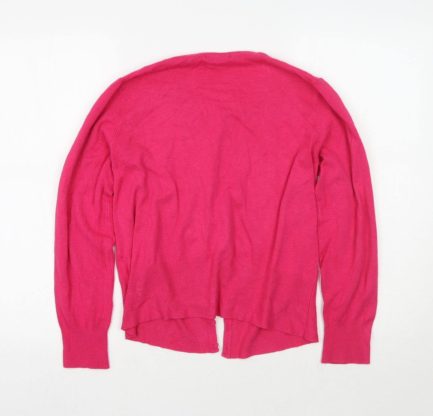 Marks and Spencer Womens Pink   Cardigan Jumper Size 14