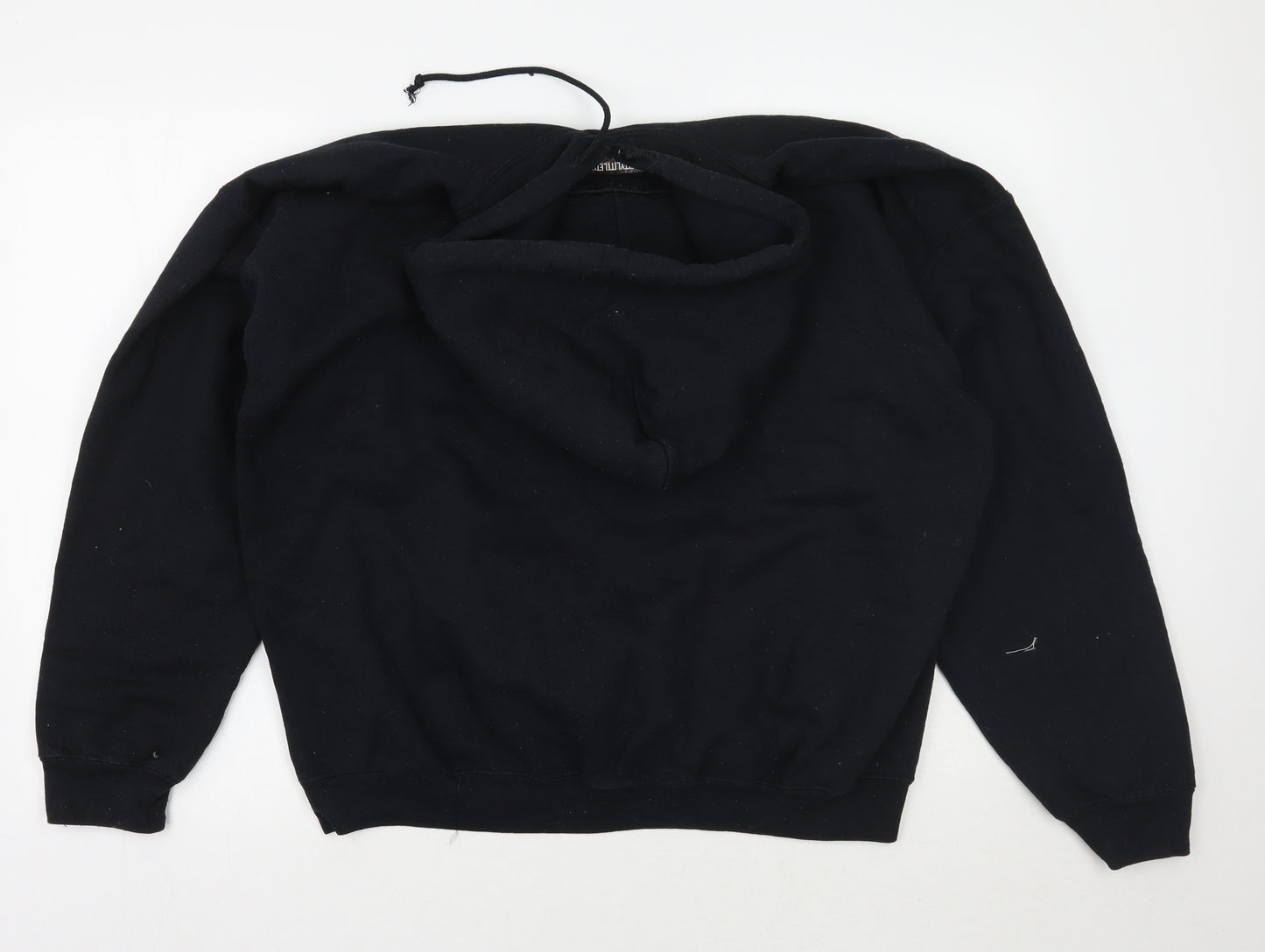 PRETTYLITTLETHING Womens Black   Pullover Hoodie Size L