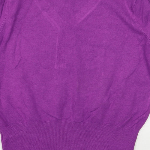 Marks and Spencer Womens Purple   Pullover Jumper Size 14