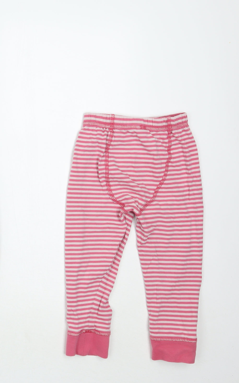 TU Girls Pink Striped   Pyjama Pants Size 3-4 Years