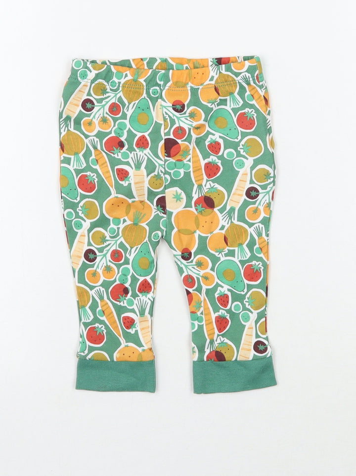 Nutmeg Boys Green Geometric  Sweatpants Trousers Size 3-6 Months