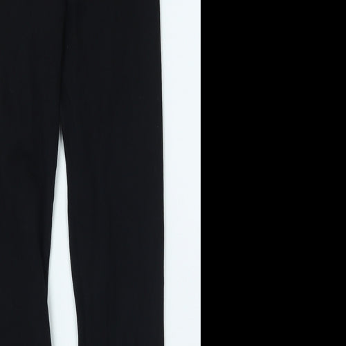 Nutmeg Girls Black   Jegging Trousers Size 12 Years