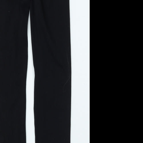 Nutmeg Girls Black   Jegging Trousers Size 12 Years