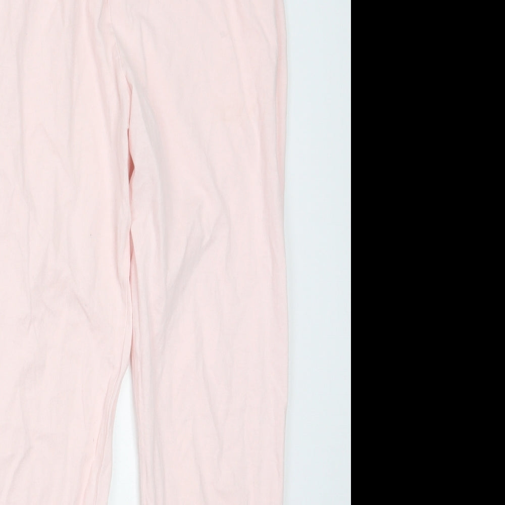 George Girls Pink   Sweatpants Trousers Size 12 Years
