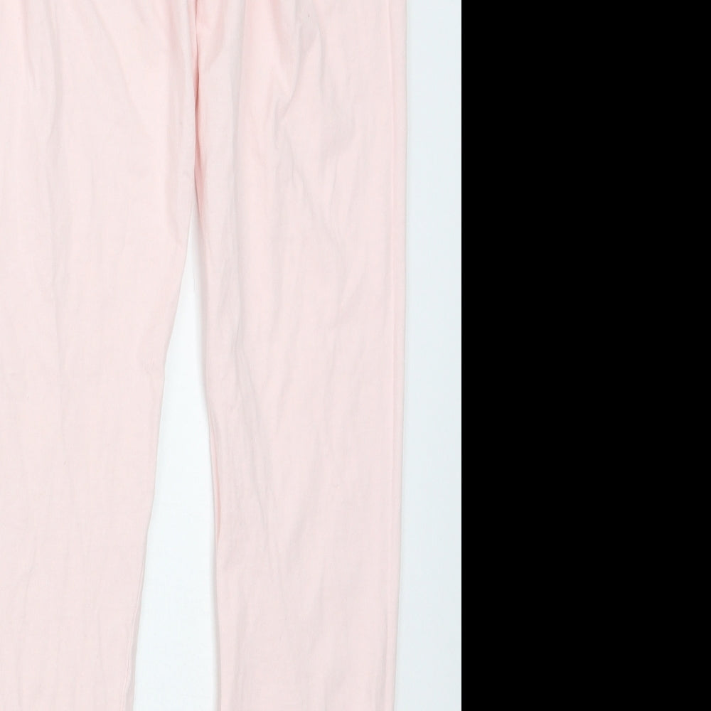 George Girls Pink   Sweatpants Trousers Size 12 Years