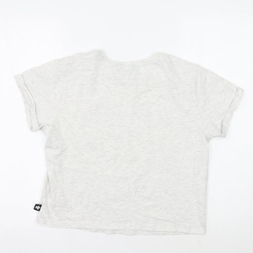 Newlook Girls Grey   Basic T-Shirt Size L