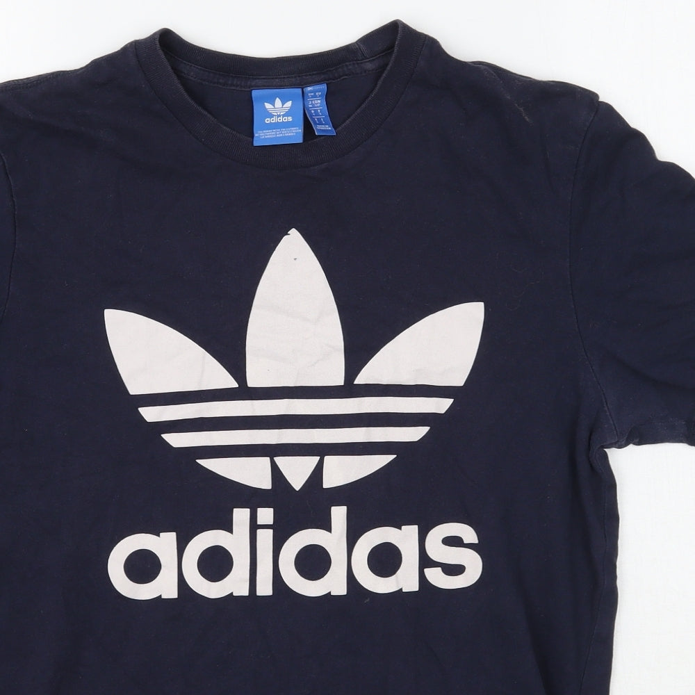 adidas Mens Blue    T-Shirt Size S