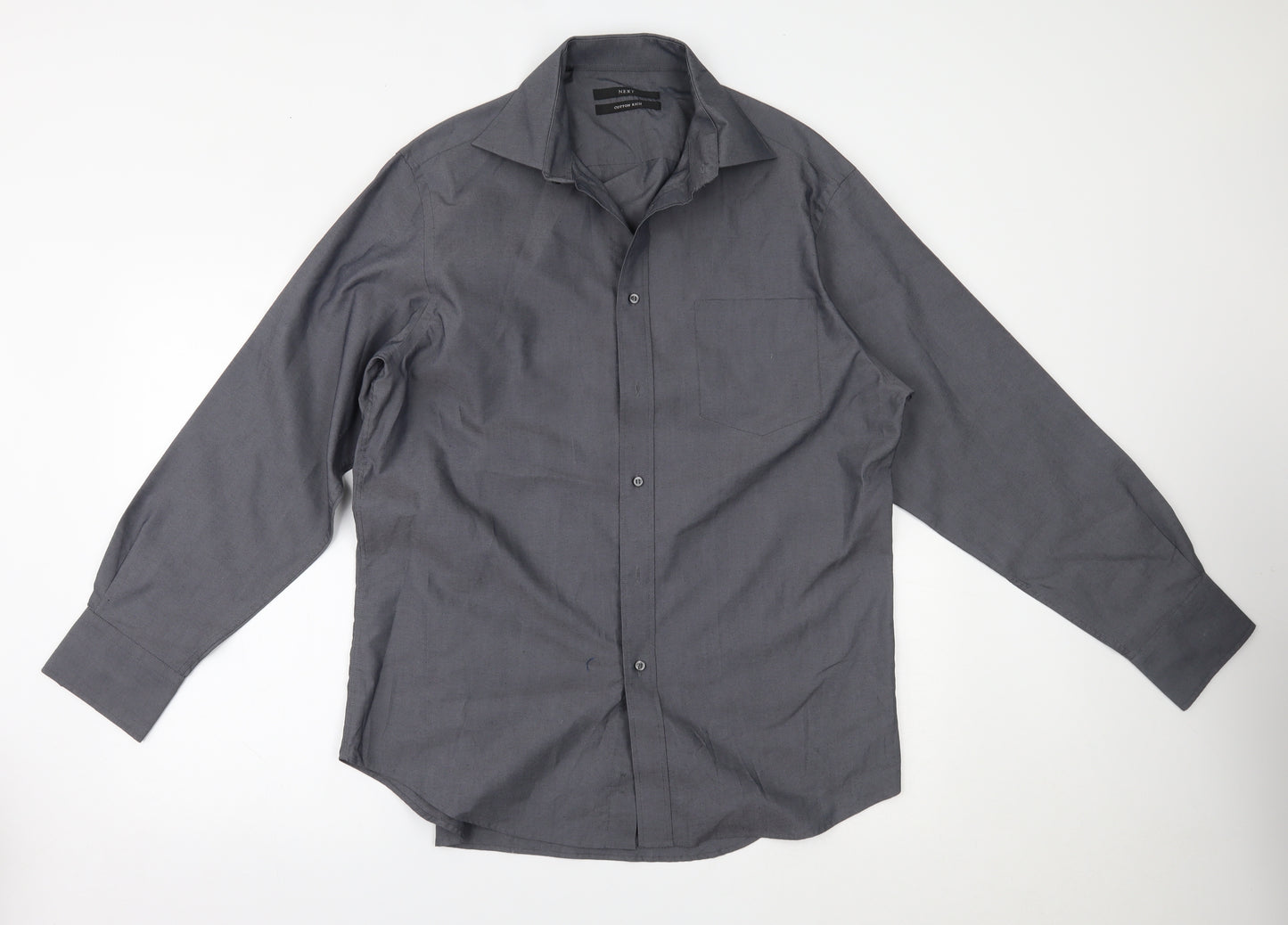 NEXT Mens Grey    Dress Shirt Size 16.5