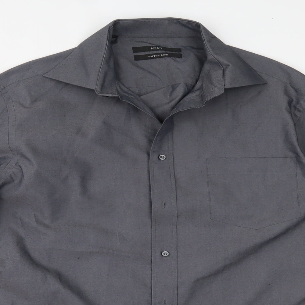 NEXT Mens Grey    Dress Shirt Size 16.5