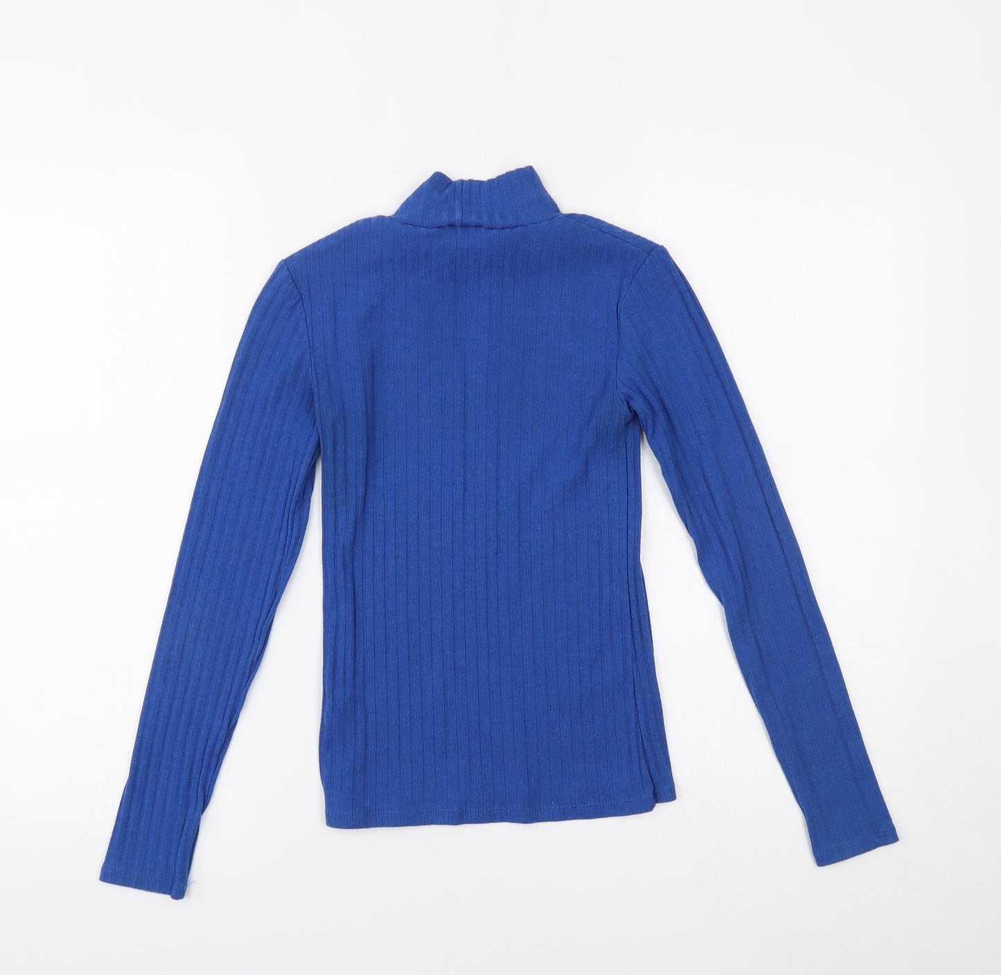 Topshop Womens Blue   Basic Blouse Size 6