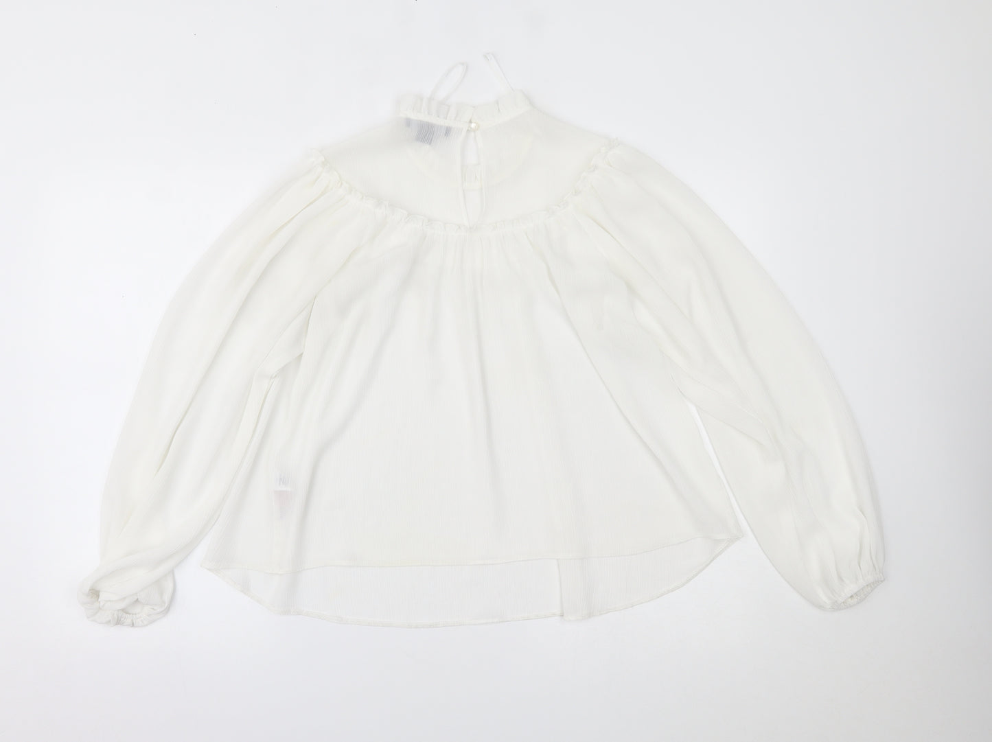 Primark Womens White   Basic Blouse Size S