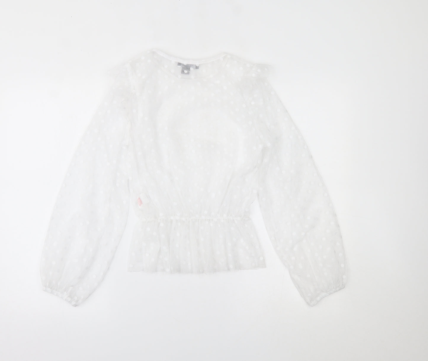 Primark Womens White   Basic Blouse Size XS