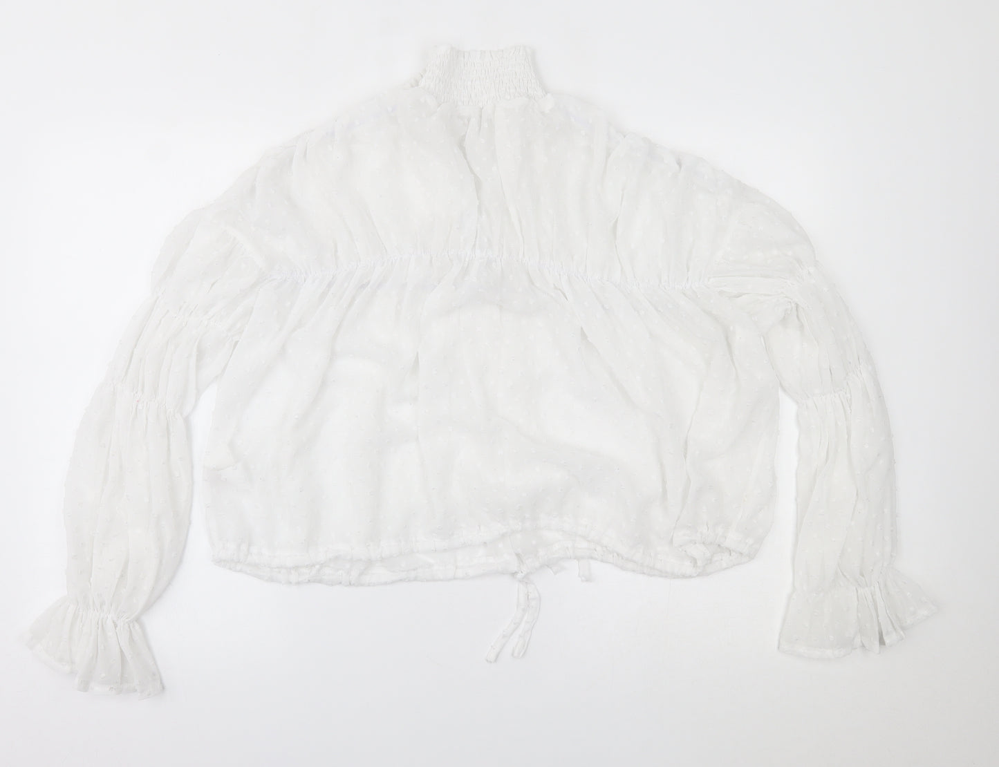 Missguided Womens White   Basic Blouse Size 6