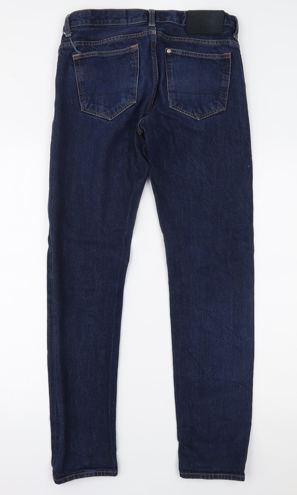 H&M Mens Blue  Denim Straight Jeans Size 28 L32 in